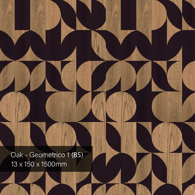 Tat Ming Flooring Oak - Geometrico 1 (B5)